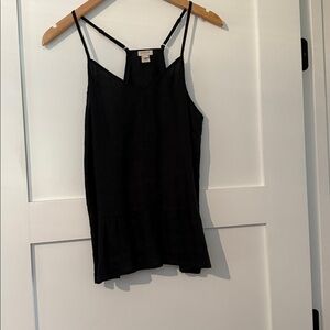 J. Crew Black Sleeveless Top
